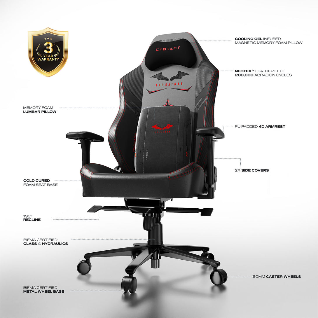 The Batman - NEO Gaming Chair | The Batman - DC Comics Chairs | Cybeart ...